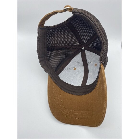 DBL Cigars by Francisco Almonte Brown Hat Cap Adjustable Strap-back Mesh-back - Picture 6 of 8